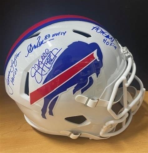 Charitybuzz: Buffalo Bills Hall of Famers Signed Helmet