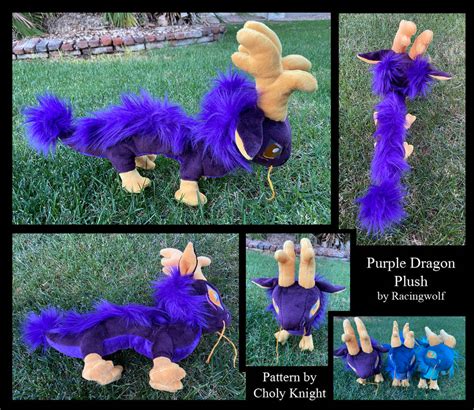 Long Dragon Purple Plush by racingwolf on DeviantArt