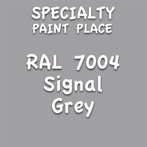 RAL 7004 Signal Grey 16oz Aerosol Can | Ral color chart, Ral colours ...