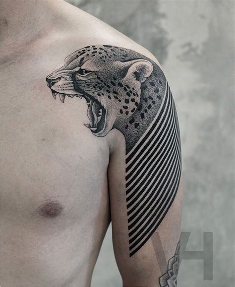 The Best Cheetah Tattoo Eye-Catching Designs - Tattoos Free