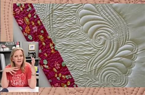 Angela Walters quilting design on Tula Pink's butterfly quilt ...