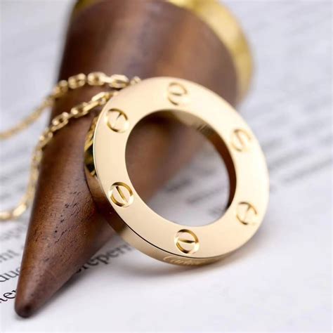 LOVE NECKLACE | Top Brand 18K Gold Jewelry Replica Cartier Jewelry ...