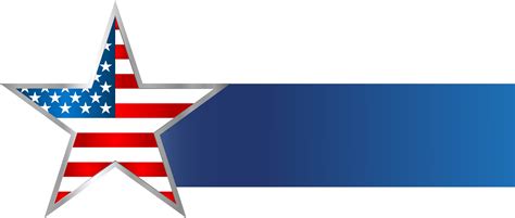 Download Usa Star Banner Png Clip Art Image - American Flag Banner Png ...