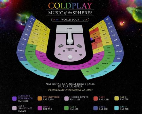 #Showbiz: Coldplay KL concert ticket prices out now | New Straits Times ...