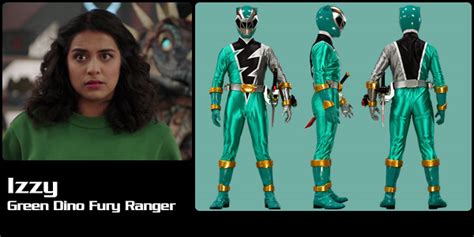 Izzy Garcia, Green Ranger - Power Rangers Dino Fury