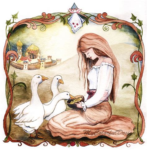 Goose Girl by Alina-Kurbiel on DeviantArt