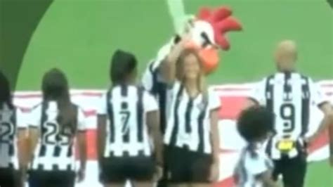 Football news: Atletico Mineiro mascot twirls women’s football player ...