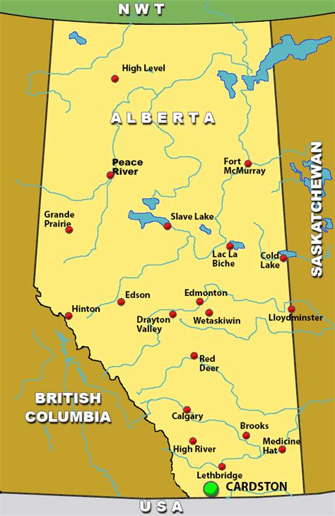 Cardston Alberta Charter Flights / Chrter Flight Network