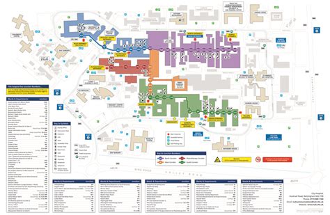 Nottingham City Hospital Map Layout