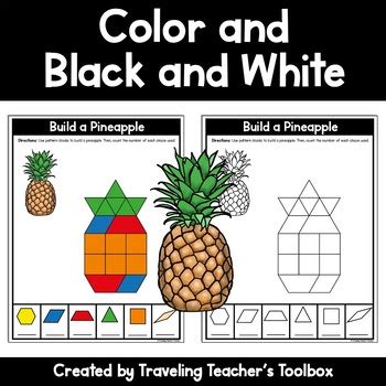 Fruit Pattern Blocks and Counting by Traveling Teacher's Toolbox