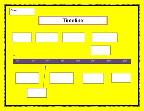 Más de 30 plantillas de línea de tiempo (Excel, Power Point, Word ...