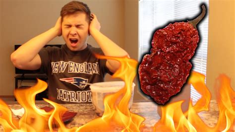 REALLY HOT (GHOST) PEPPER CHALLENGE! - YouTube