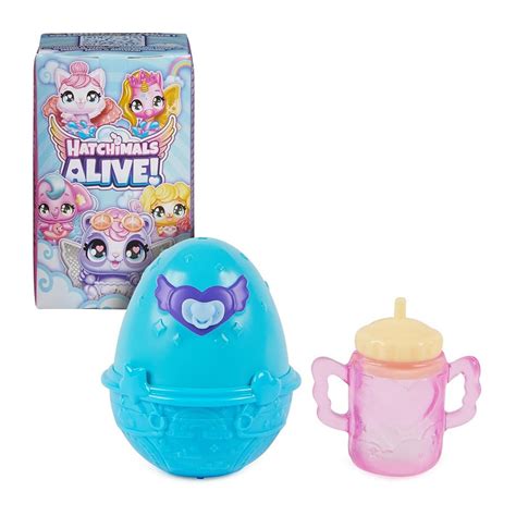 Spin Master Hatchimals Alive, Confezione Singola con Mini Personagg...