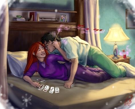 What fan art picture of Harry and Ginny? - Harry Potter - Fanpop