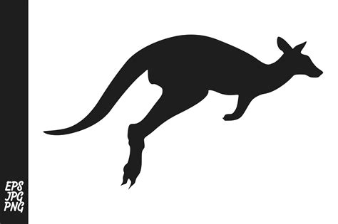 Kangaroo Silhouette (Graphic) by Arief Sapta Adjie · Creative Fabrica ...