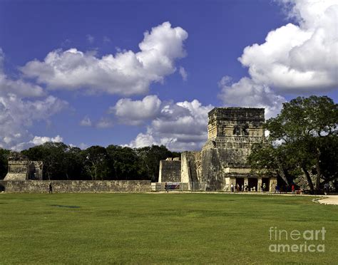 Mayan Ball Court Photograph by Ken Frischkorn - Pixels