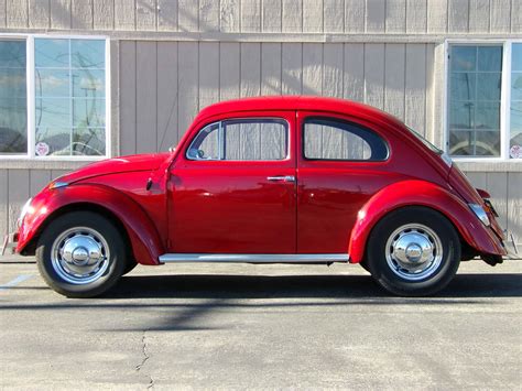 1962 VW Beetle Classic Red - Classic Volkswagen Beetle - Classic 1962 ...