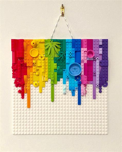 Lego art on the wall – Artofit