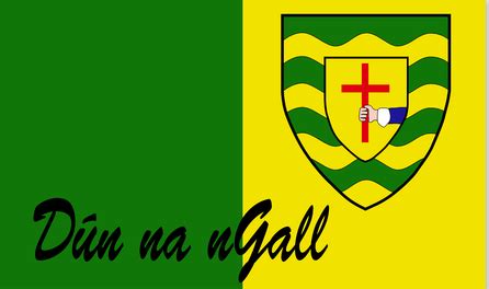 Ireland County Donegal Flag ( Dhún na nGall ) - Custom Flag Australia