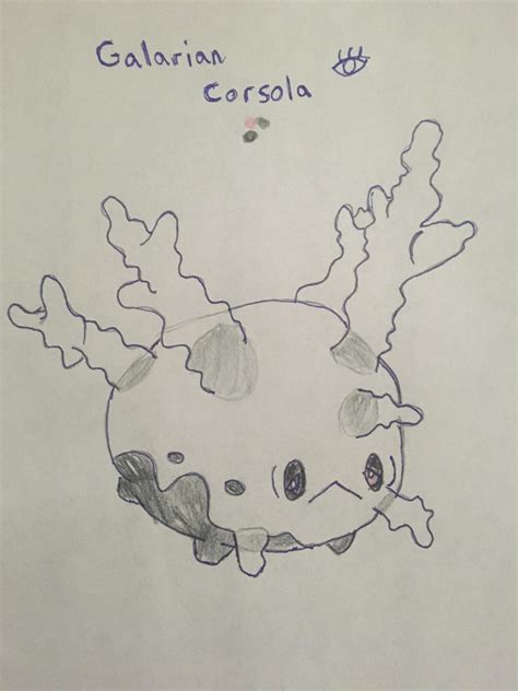 #222 Corsola (Galarian Form) by Rainbowderp01 on DeviantArt