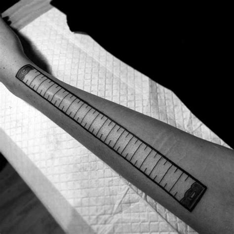 20 Rad Ruler Tattoo Designs for Men [2023 Inspiration Guide]