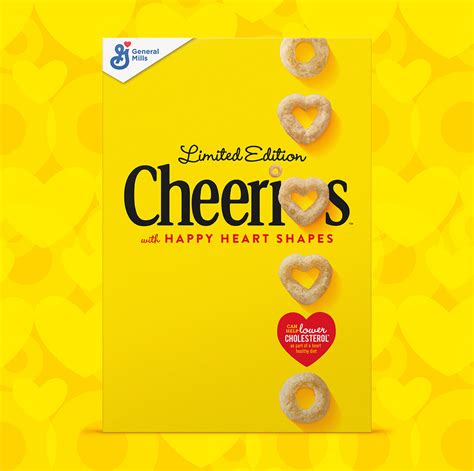 Heart-Shaped Cheerios Illustration & Package Design — ULTRA CREATIVE, INC.