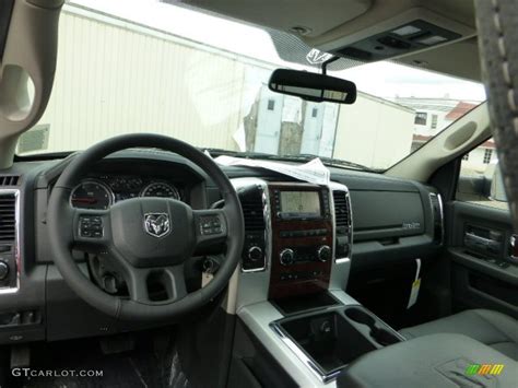 Dark Slate Interior 2012 Dodge Ram 3500 HD Laramie Mega Cab 4x4 Dually ...