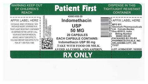 Indomethacin (Indomethacin) - GNH India - Exporter, Distributor ...