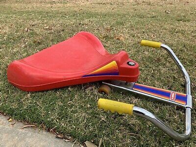 Vintage 1987 Kransco Wham-O Roller Racer Red Power Wheels Scooter | eBay