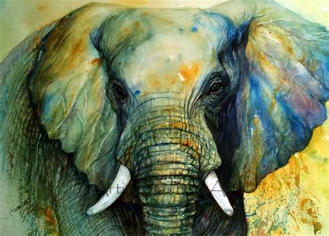 Arti's art -- Life as I see it: Majestic III Elephant Art