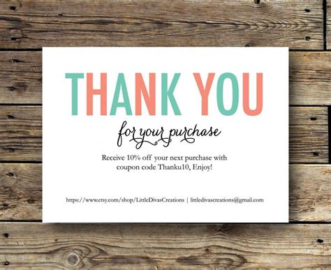 Thank You Card Template Word – Mightyprintingdeals.com