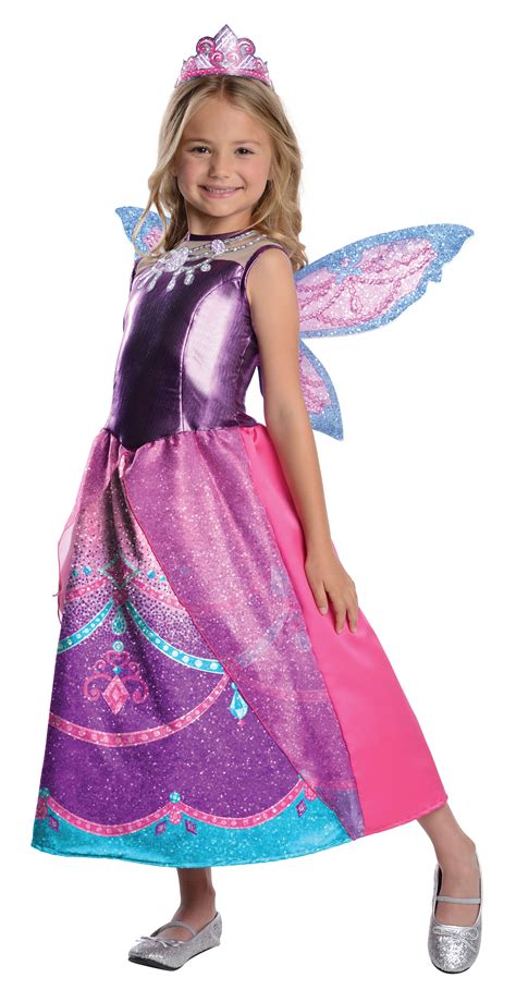 Barbie Mariposa and The Fairy Princess Deluxe Catania Girls Halloween ...