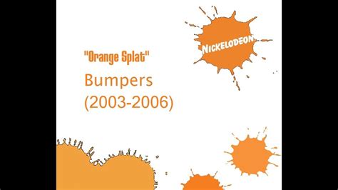 Nickelodeon Orange Splat Logo