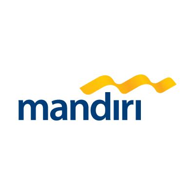 Bank mandiri logo vector free