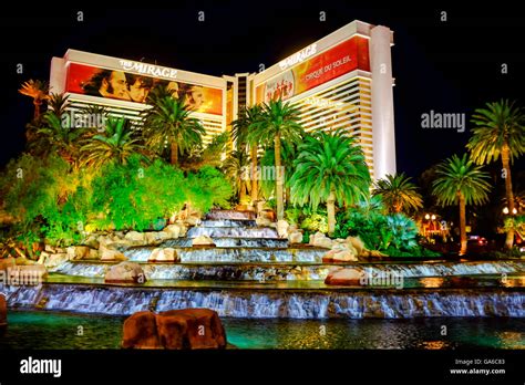 The Mirage Hotel and Casino, Las Vegas Stock Photo - Alamy