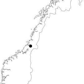 Map of Norway showing sampling location (Namsen river). | Download ...