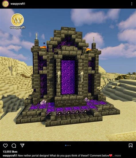 Explore Minecraft Nether Portals in 2023