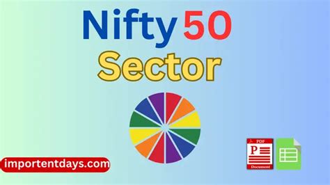 Nifty 50 Stocks List Sector Wise ( List 2024 ) PDF