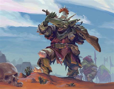 ArtStation - Mtg Goblin Fan Art