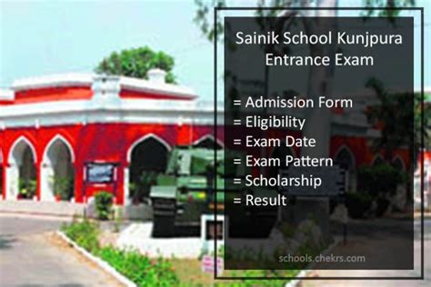 Sainik School Kunjpura Admission 2025 - 26 | Check Entrance Complete ...