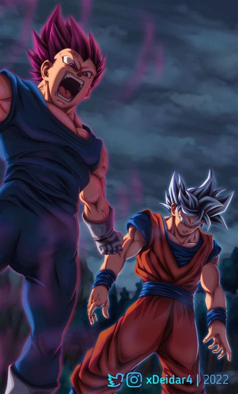 ArtStation - Vegeta Ultra Ego y Goku Ultra Instinto Dragon Ball ...