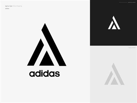 Adidas(re-design) | Logo redesign, ? logo, Logo design