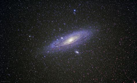 Andromeda Galaxy From Telescope