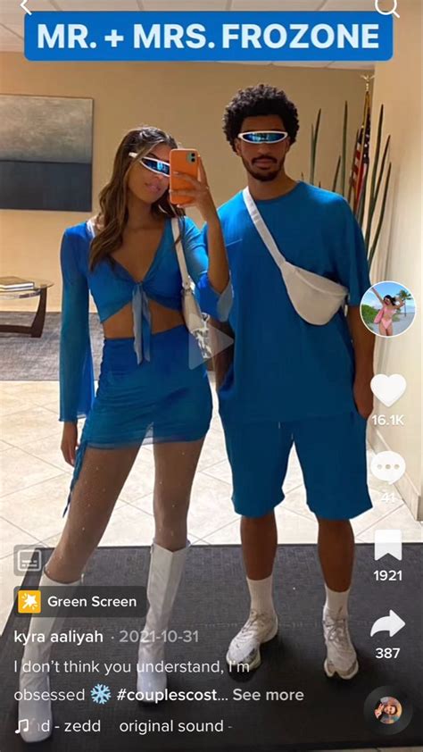 Mr and Mrs Frozone | Halloween costume outfits, Trendy halloween ...