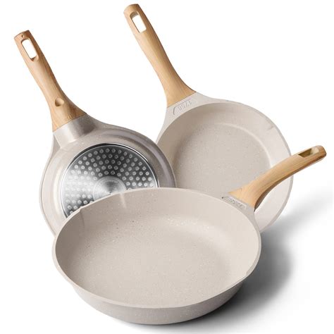 【させていた】 【送料無料】Non-stick induction cookware set -pack -13-White & 12 ...