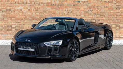 2017 Audi R8 V10 Plus Spyder - Mythos Black - Walkaround & Interior ...