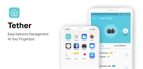 Tether | Easy Network Management At Your Fingertips! | TP-Link