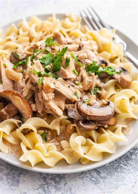 Rotisserie Chicken Stroganoff Recipe