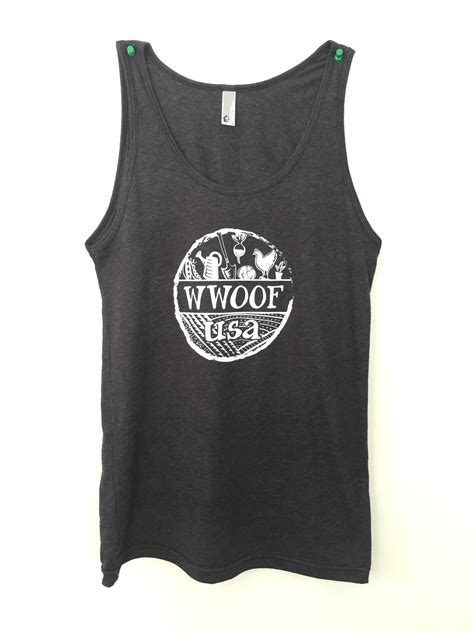 WWOOF-USA Unisex Tank - Heather Grey | WWOOF-USA