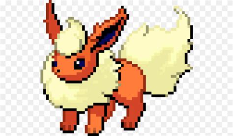 Flareon Minecraft Flareon Pixel Art Clipart PNG - FlyClipart